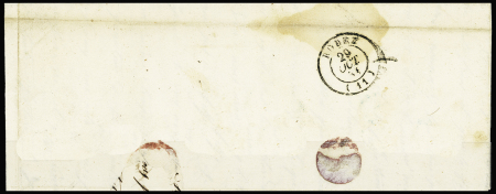 N°4 (pd) OBL grille + cursive "11 La Calm" + T15 L