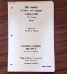 HIGGINS & CAGE Postal Stationery catalogue in 16 unbound