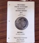 HIGGINS & CAGE Postal Stationery catalogue in 16 unbound