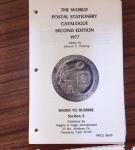 HIGGINS & CAGE Postal Stationery catalogue in 16 unbound