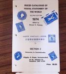 HIGGINS & CAGE Postal Stationery catalogue in 16 unbound
