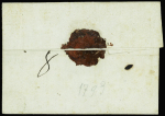 Lettre de 1791 pour Port au Prince avec MP "Bayonn