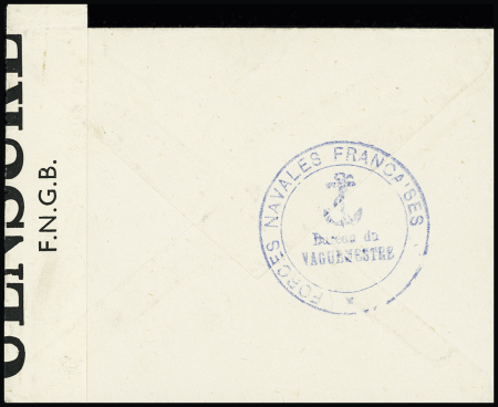 GB n°217 OBL hex "batiment de ligne Richelieu (17.