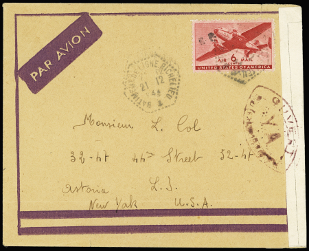 N°25 USA PA n°26 avec petite surcharge RF de Casablanca