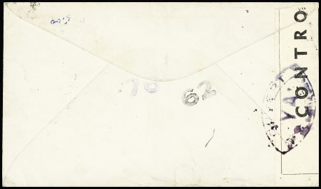 Yvert n°26, PA n°26 avec surcharge RF de Toulon OB