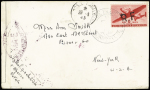 USA PA n°26 avec surcharge RF de Toulon OBL CAD "P