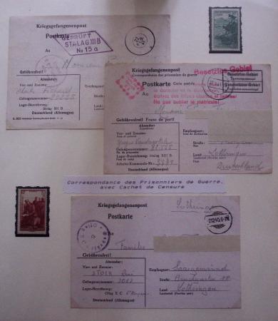 1780-1945 Ensemble de lettres avec toutes un certain