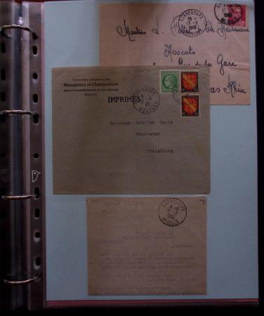 1780-1945 Ensemble de lettres avec toutes un certain