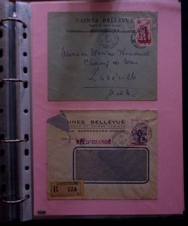 1780-1945 Ensemble de lettres avec toutes un certain