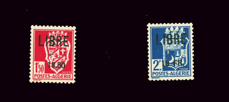 ALGER n°4 + 5, neuf *, TB (cote Mayer)