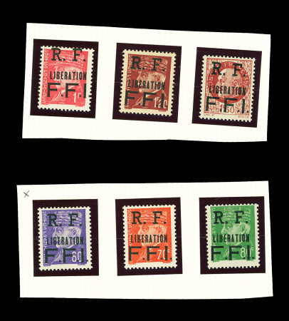 PARIS - ILE DE FRANCE n°2 à 7, neufs *, TB (cote Mayer)