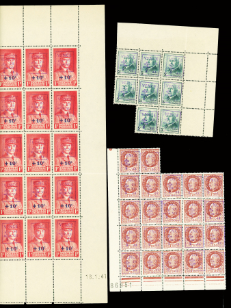 Vence - blocs et panneaux de timbres neufs : n°21