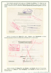 11 plis de prisonniers français 1940-1945 dont CP avec photo cousue et postkarte avec Croix-Rouge au tampon. TB