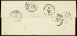 N°14 en paire OBL losange de points "AO1C" (armée d'Orient