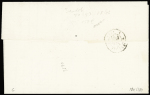 N°50 + 67 + 74, 2 pièces OBL T17 "Bastia (19)" (1877) sur lettre pour Marseille, bel AFF composé Cérès - Sage