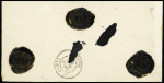 N°105, 2F Sage (LD) + 83 + 85, 2 pièces (2 Nuances) OBL dans l'Yonne sur lettre pour Saint James (Manche)