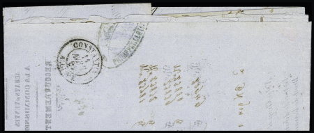 N°14B OBL PC 3794 de Saint-Cloud d'Algérie + T15 Philippeville