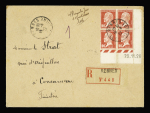 13 plis divers du 20ème siècle pour la plupart dont LF avec CAD "1 Tor et Pes aux armées 1 Madagascar 1" (1896) + cachet violet "Corps expéditionnaire de Madagascar - groupe d'artillerie de marine - le commandant". TB