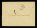 13 plis divers du 20ème siècle pour la plupart dont LF avec CAD "1 Tor et Pes aux armées 1 Madagascar 1" (1896) + cachet violet "Corps expéditionnaire de Madagascar - groupe d'artillerie de marine - le commandant". TB