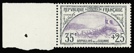 N°152, 35c + 25c ardoise et violet au profit des 0rphelins