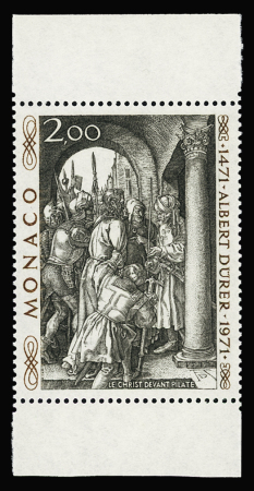 N°876A légende Albert Durer, non émis, bdf, **, TTB