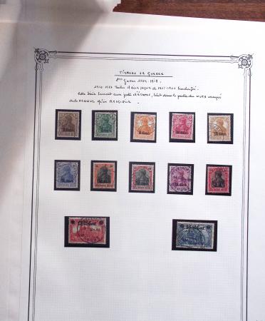 1943-1945, Jolie collection sur grandes pages Yvert