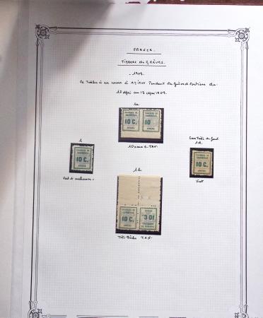 1943-1945, Jolie collection sur grandes pages Yvert