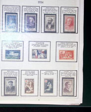 1930-2002, Collection complète avec quelques oblitérés