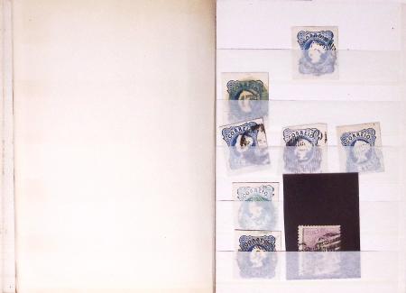 1853-2000 Stock de nombreux timbres classés par valeur