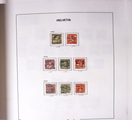 1850-1990, Superbe ensemble de timbres oblitérés par