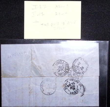1820-1946, 29 lettres anciennes et toutes sélectionnées