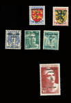 SOULAC SUR MER N°1 (pli) + 2 + 4 + 6 + 7 + 10, neufs