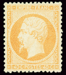 N°23 40c orange, bon centrage, neuf *, très frais,