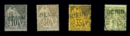 N°5 neuf *, n°9, 10, 13 obl., TB. (N°5 signé JF.Brun,