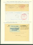 Collection de 145 plis "Le courrier des marins français pendant la seconde guerre mondiale". On note CPFM avec cachet "Censored DE Sénégalais french navy" (nov 44), nombreuses agences embarquées dont cuirassé l'Océan, cr