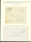 Collection de 145 plis "Le courrier des marins français pendant la seconde guerre mondiale". On note CPFM avec cachet "Censored DE Sénégalais french navy" (nov 44), nombreuses agences embarquées dont cuirassé l'Océan, cr