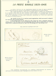 Collection de 145 plis "Le courrier des marins français pendant la seconde guerre mondiale". On note CPFM avec cachet "Censored DE Sénégalais french navy" (nov 44), nombreuses agences embarquées dont cuirassé l'Océan, cr