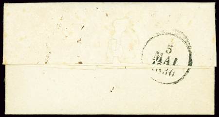 Double cursive "56 Chatillon Moulins Engilbert" + dateur A (1830), ind 21. TB
