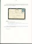 Sélection de 129 lettres classiques sur l'évolution de la poste dans le département de la Nièvre entre 1849 et 1876 joliment présentée sur feuilles d'exposition. Bonne qualité. On note un n°21 OBL "OR" sur lettre d'Anlez