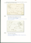 Sélection de 129 lettres classiques sur l'évolution de la poste dans le département de la Nièvre entre 1849 et 1876 joliment présentée sur feuilles d'exposition. Bonne qualité. On note un n°21 OBL "OR" sur lettre d'Anlez