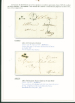 Sélection de 129 lettres classiques sur l'évolution de la poste dans le département de la Nièvre entre 1849 et 1876 joliment présentée sur feuilles d'exposition. Bonne qualité. On note un n°21 OBL "OR" sur lettre d'Anlez