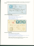 Sélection de 129 lettres classiques sur l'évolution de la poste dans le département de la Nièvre entre 1849 et 1876 joliment présentée sur feuilles d'exposition. Bonne qualité. On note un n°21 OBL "OR" sur lettre d'Anlez