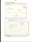 Sélection de 129 lettres classiques sur l'évolution de la poste dans le département de la Nièvre entre 1849 et 1876 joliment présentée sur feuilles d'exposition. Bonne qualité. On note un n°21 OBL "OR" sur lettre d'Anlez