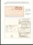 Sélection de 129 lettres classiques sur l'évolution de la poste dans le département de la Nièvre entre 1849 et 1876 joliment présentée sur feuilles d'exposition. Bonne qualité. On note un n°21 OBL "OR" sur lettre d'Anlez