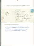 Sélection de 129 lettres classiques sur l'évolution de la poste dans le département de la Nièvre entre 1849 et 1876 joliment présentée sur feuilles d'exposition. Bonne qualité. On note un n°21 OBL "OR" sur lettre d'Anlez