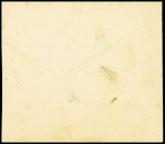 N°549, 50c Mercure, 4 pièces surchargées "Festung Lorient" OBL CAD "Feldpost" (23.2.45) sur lettre incomplète pour un travailleur français en Allemagne. TB