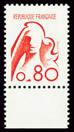N°1841A-B-C Marianne de Béquet, non émis, les 3 nuances