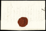 Marque manuscrite "De Cozes Stonge" (1749) (L n°1), ind 20. TB