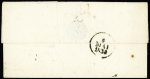 Cursive double "16 L'isle d'Aix Rochefort" + dateur A (1830), ind 21. TB