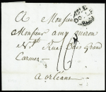 Marque au tampon circulaire "Isle Dolleron" (1790 - L n°1a), ind 16. TB